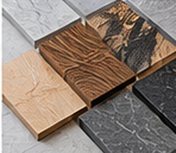 Konceptualni prikaz: detalji materijala